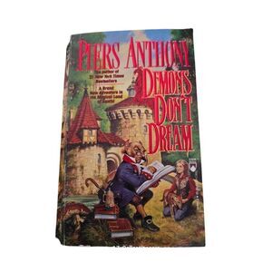 Demons don't dream by Piers Anthony - TOR fantasy books - isbn 0812534832